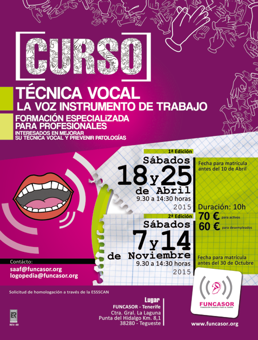 Funcasor curso t&eacute;cnica vocal