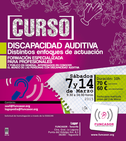 funcasor curso discapacidad auditiva