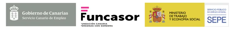 Logotipos de las entidades que apoyan los servicios de Funcasor