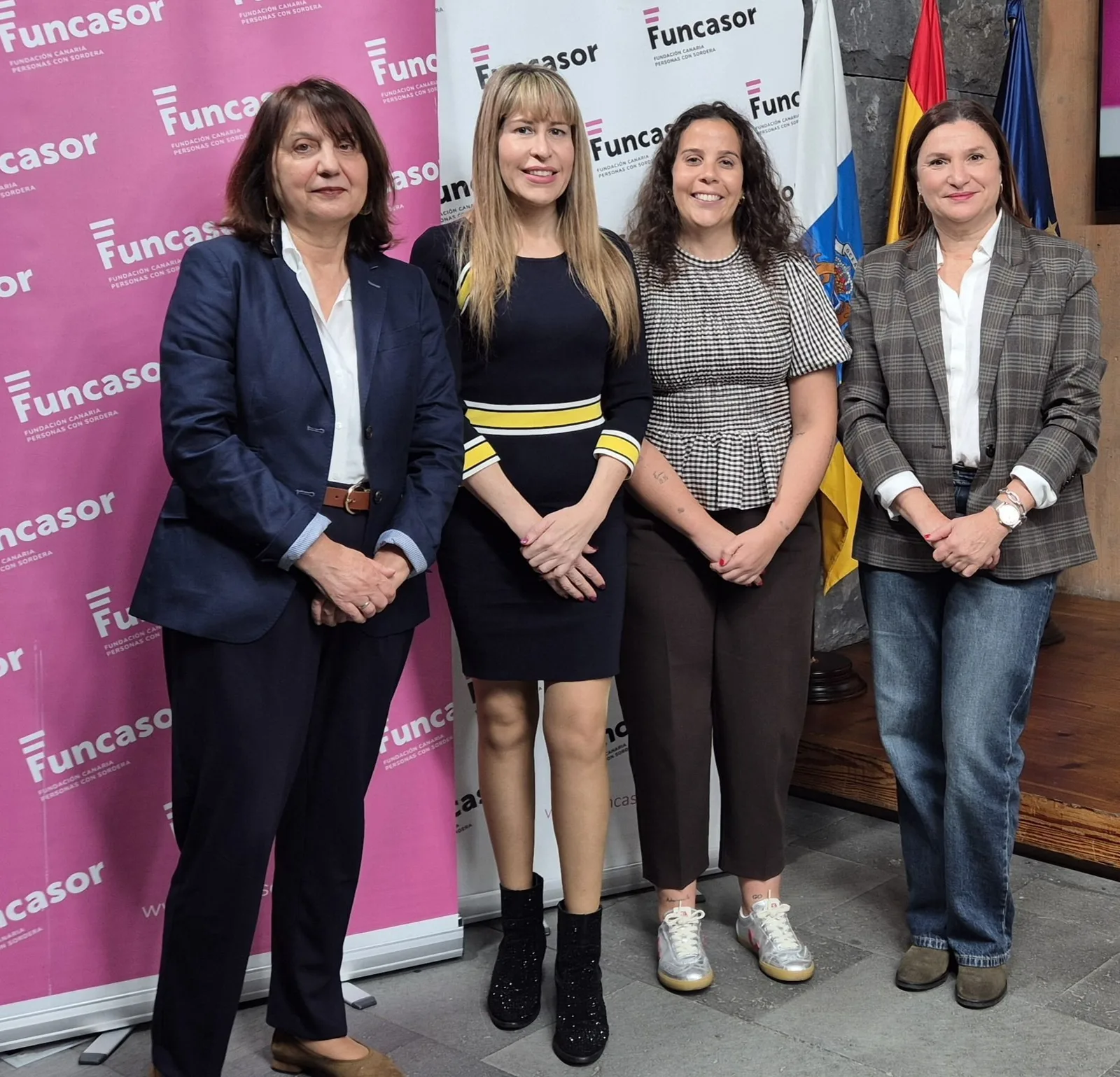 Profesionales de Funcasor en un espacio de coordinaci&oacute;n
